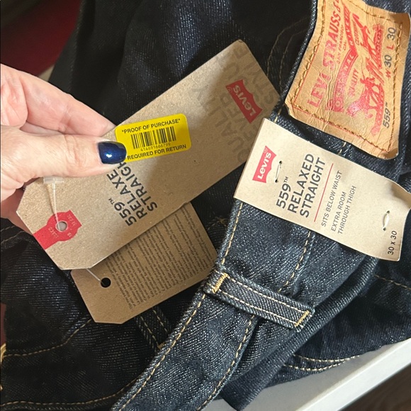 Levi's Men's 559 Relaxed Straight Fit Jeans - Picture 5 of 5